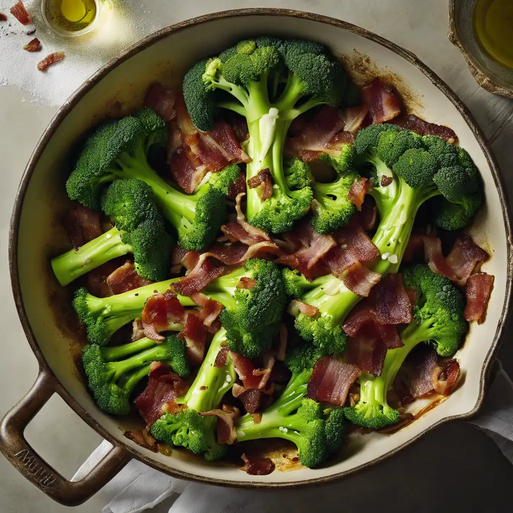 Broccoli and Bacon Rice