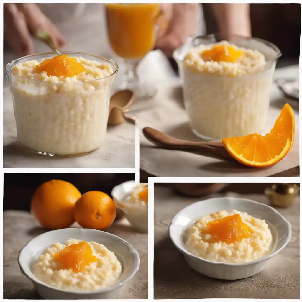 Rice Pudding with Orange