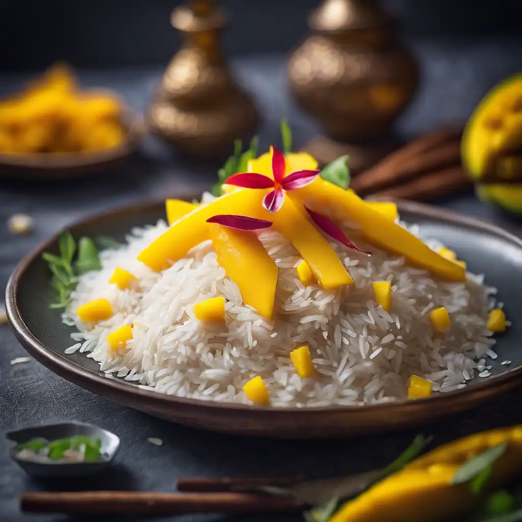 Sweet Rice with Mango