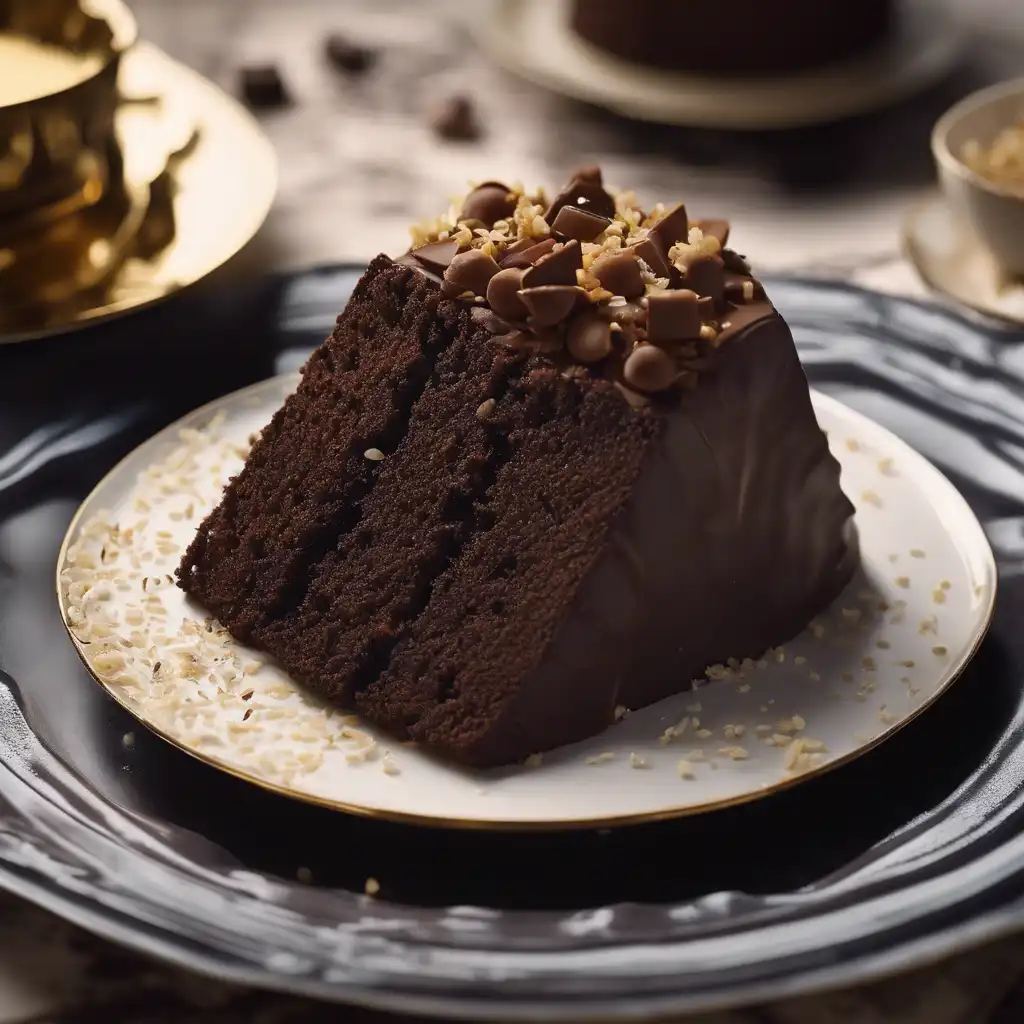 Rice and Chocolate Cake