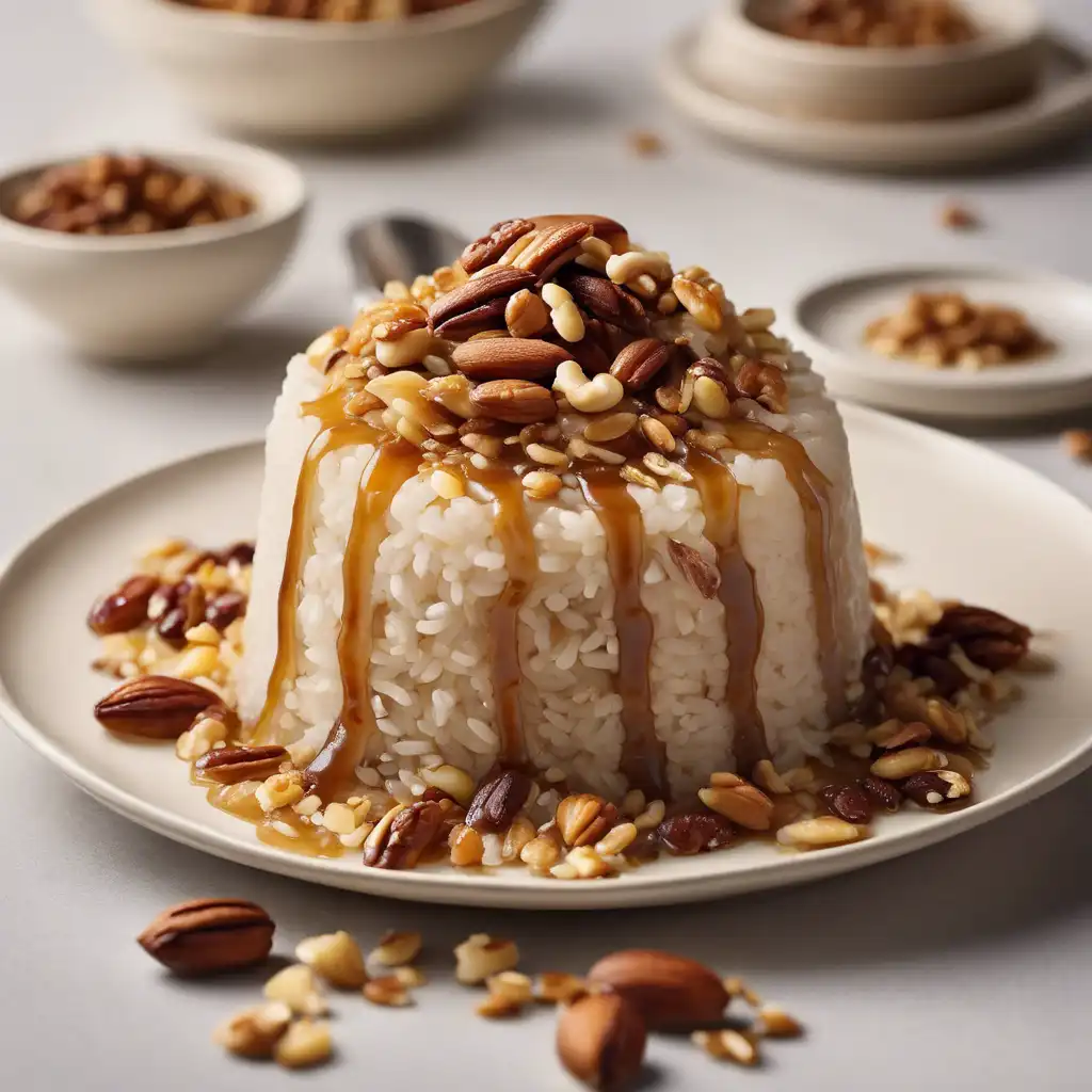 Sweet Rice with Caramelized Nuts