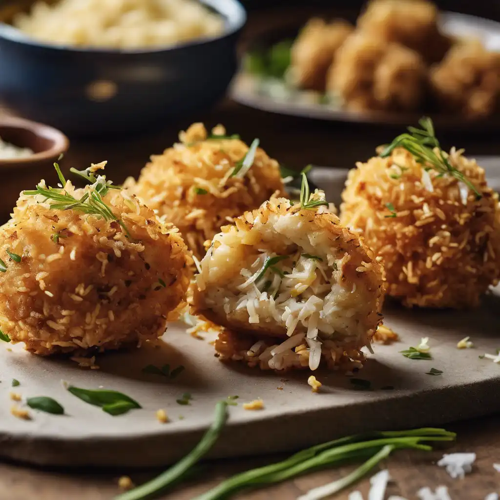 Stuffed Rice Fritters