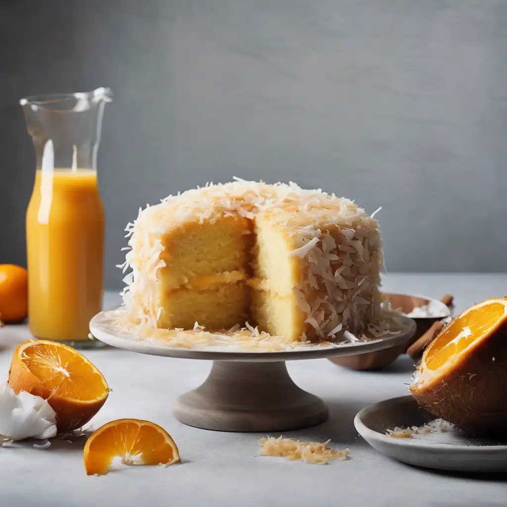 Coconut and Orange Cake