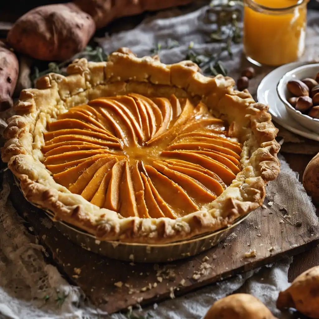 Sweet Potato and Cheese Pie