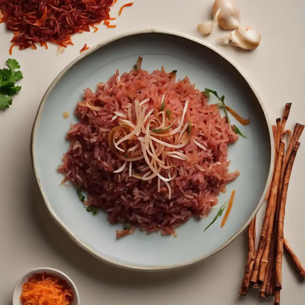 Red Rice with Ginger