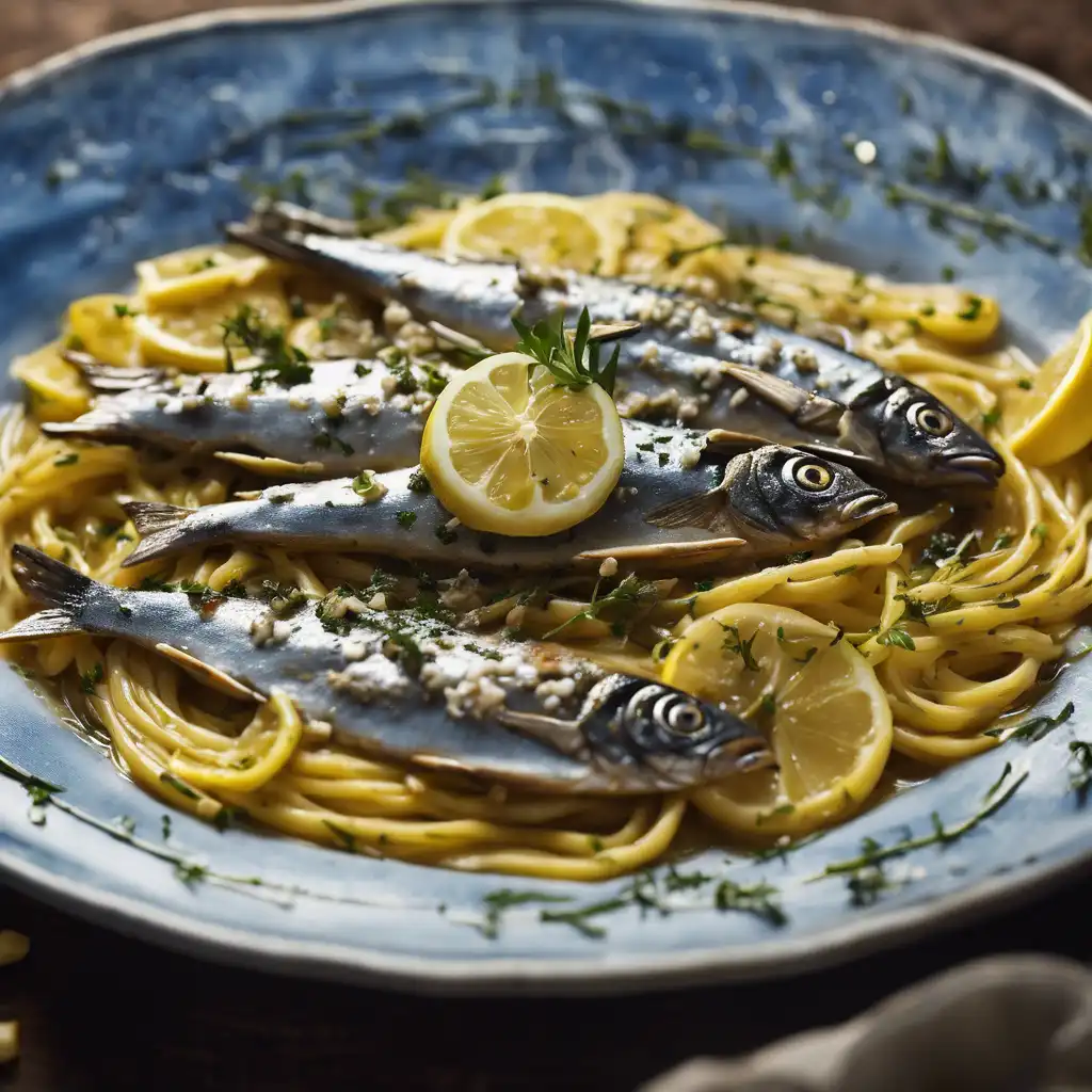 Talharim with Lemon and Sardine