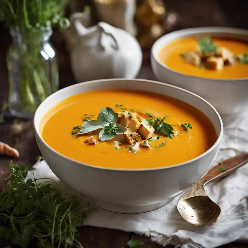 Sweet Potato Cream Soup