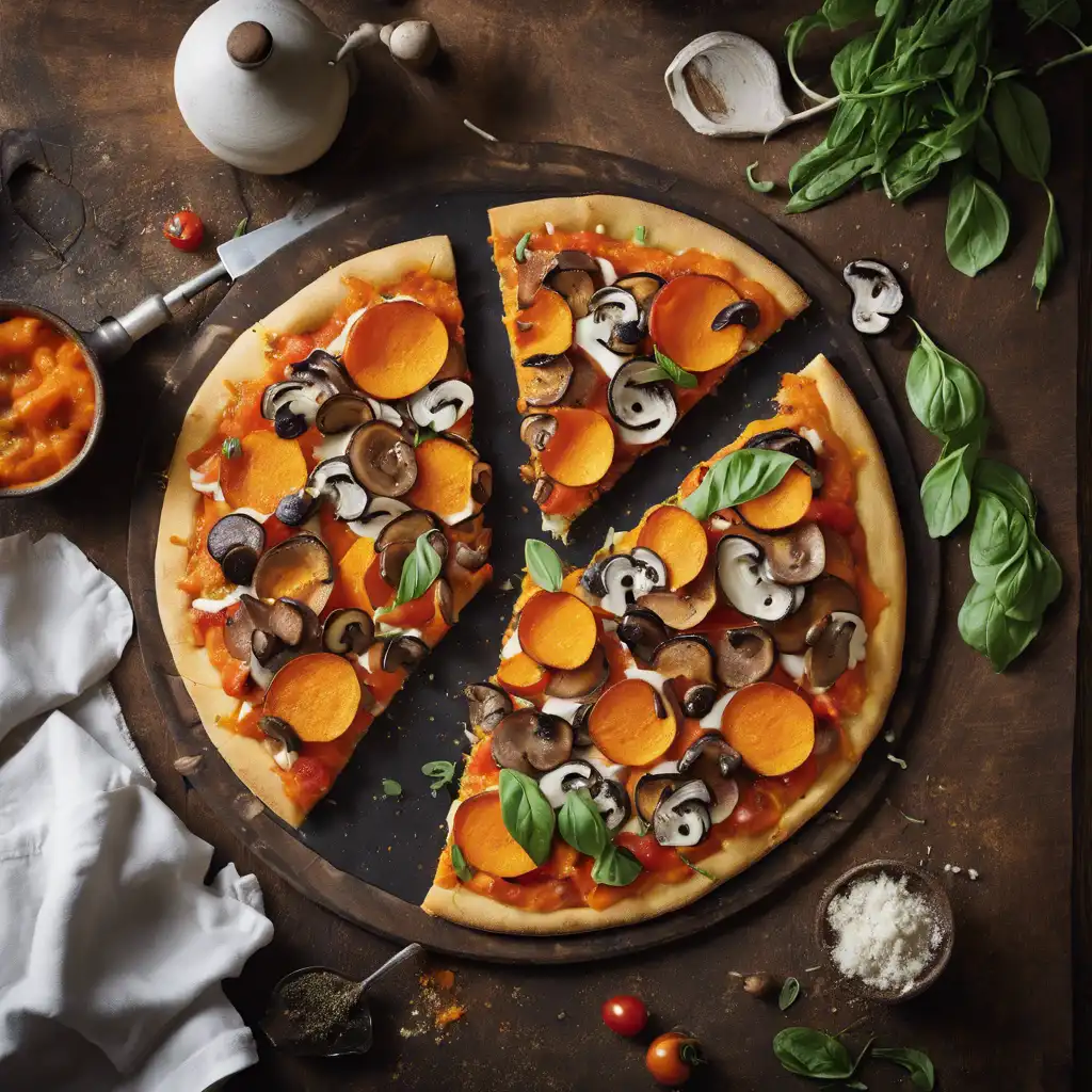 Sweet Potato Pizza