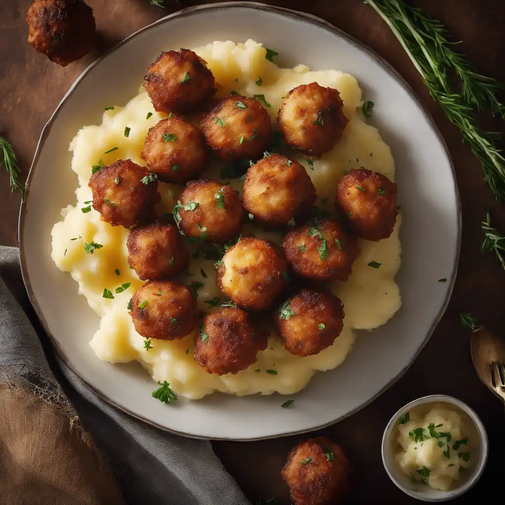 Mashed Potato Sausage Balls