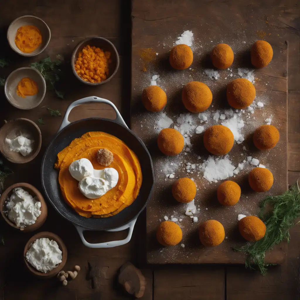 Sweet Potato with Ricotta