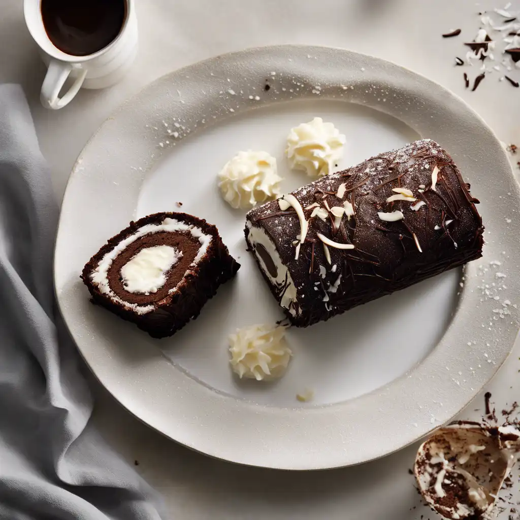 Chocolate Coconut Roll