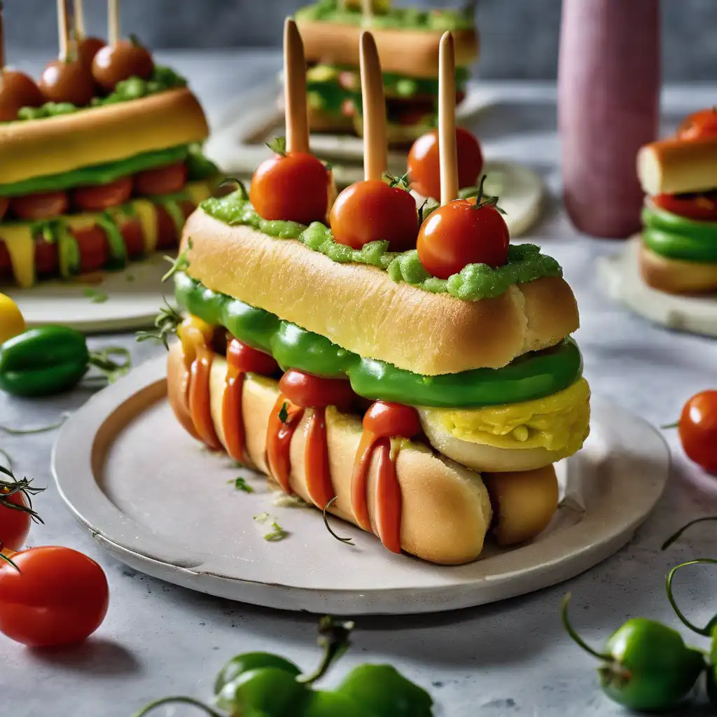 Hot Dog Cake