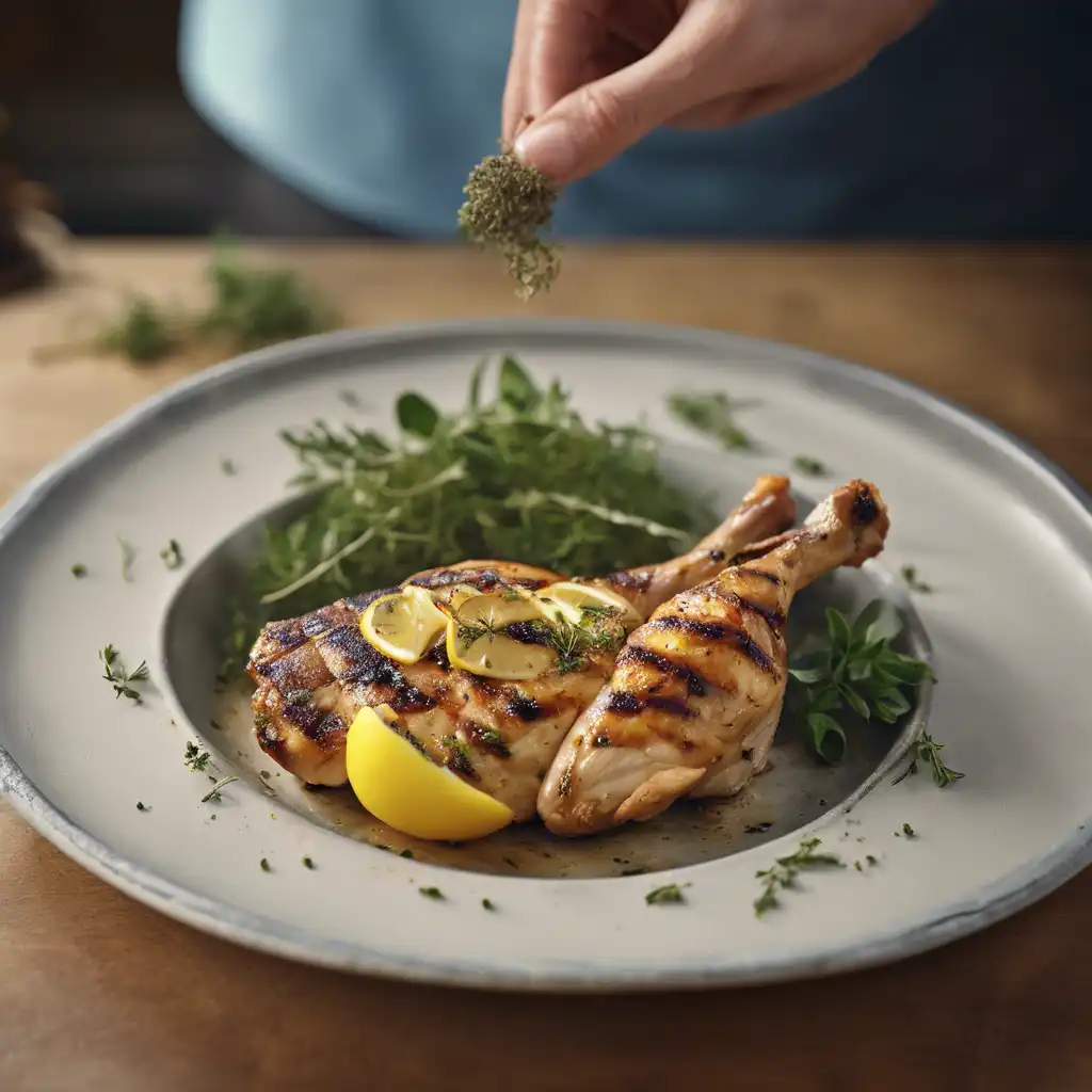 Grilled Chicken with Lemon