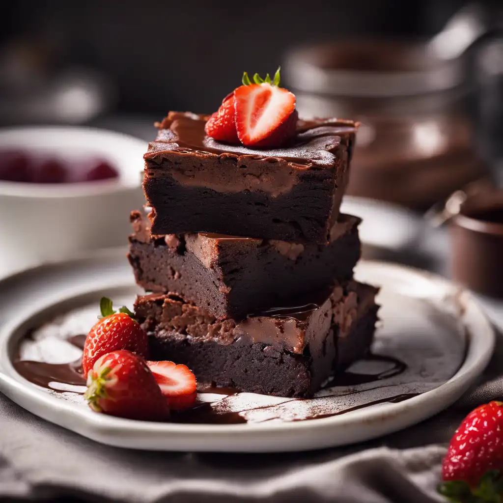 Layered Chocolate Brownie