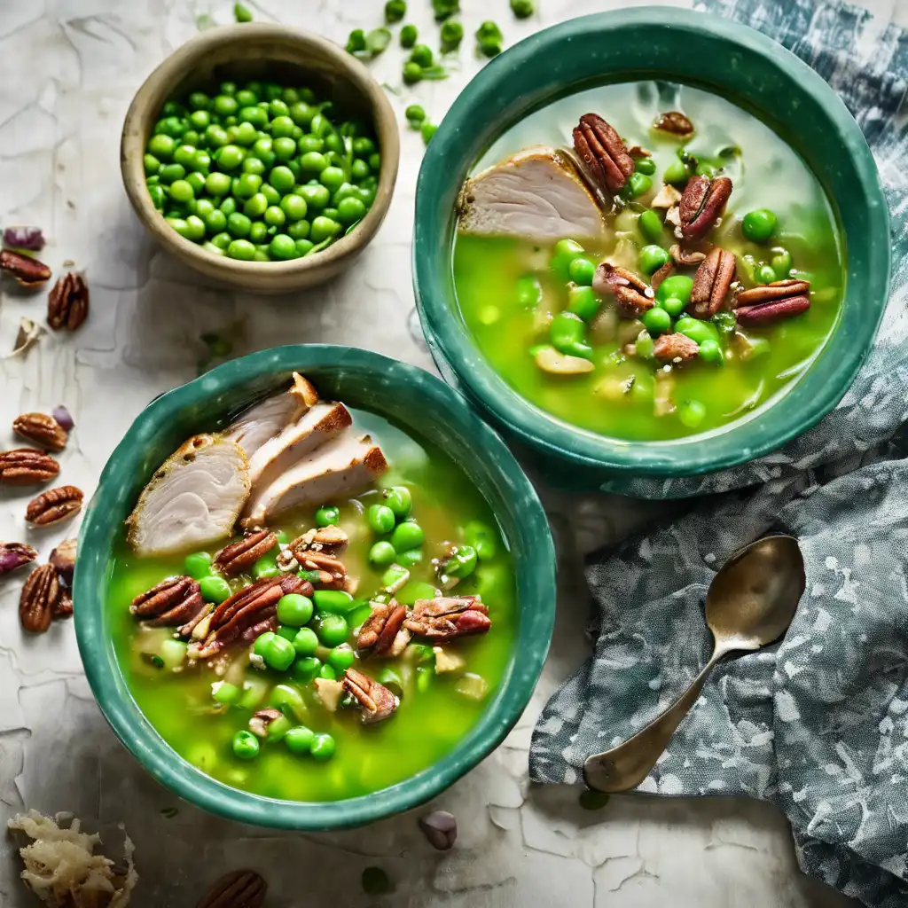 Pecan and Chicken Soup