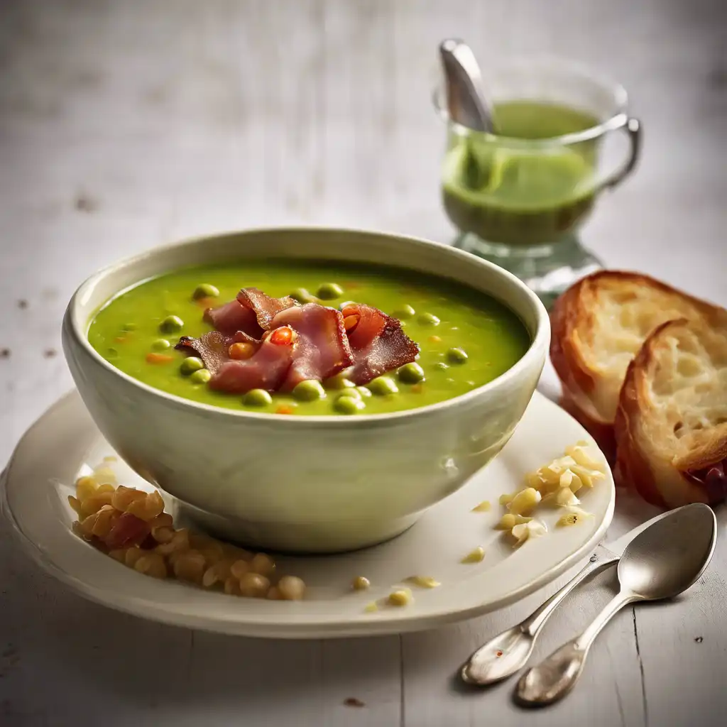 Split Pea Soup with Bacon