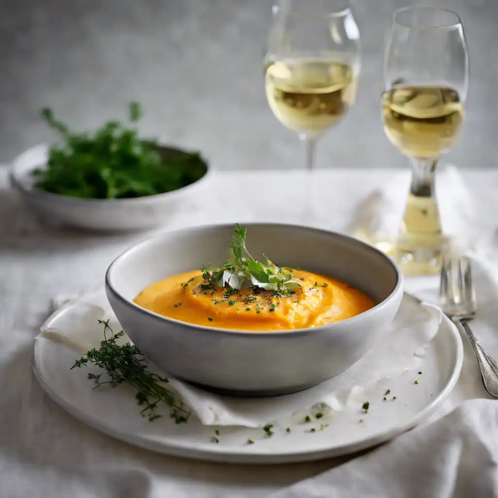 Sweet Potato Puree with Sweet Herbs