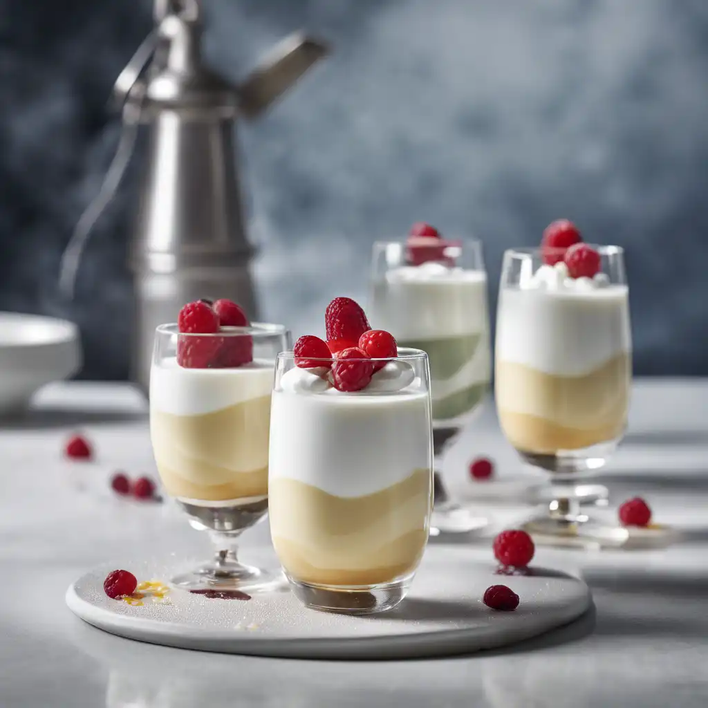 Shaken Panna Cotta with Yogurt