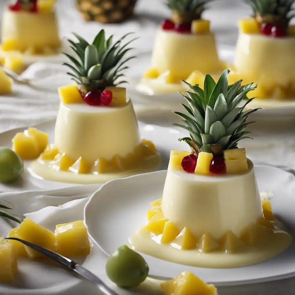 Pineapple Panna Cotta