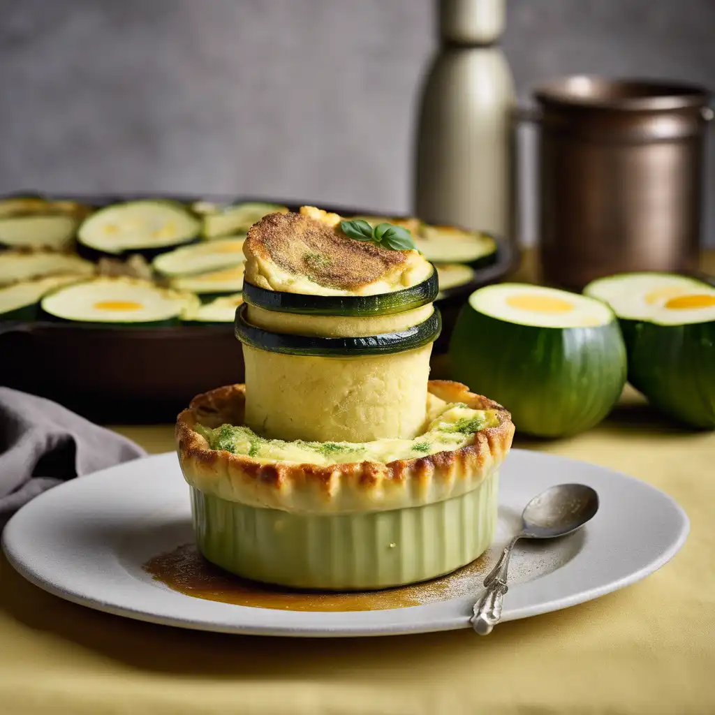 Zucchini and Eggplant Soufflé