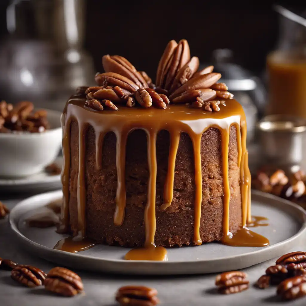 Pecan Caramel Cake