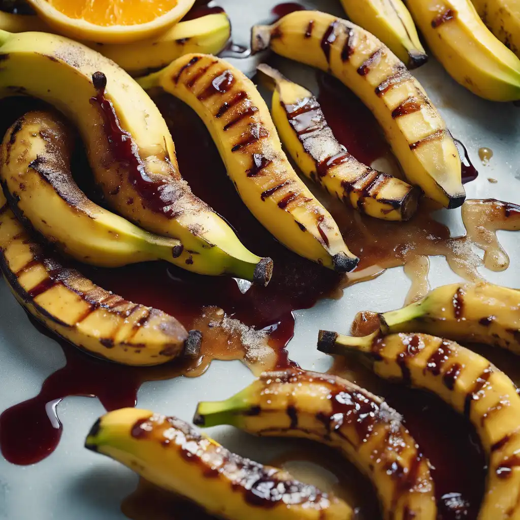 Wine-Grilled Banana