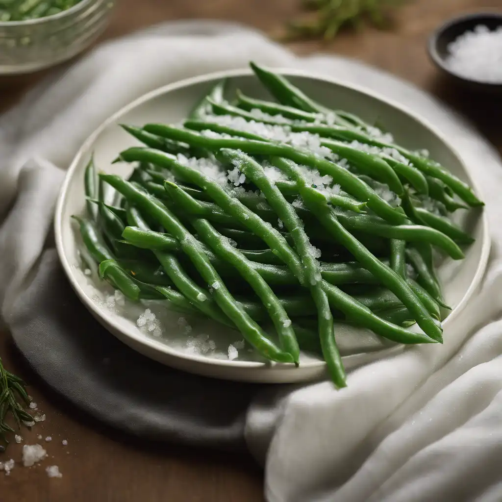 Green Beans with Salt