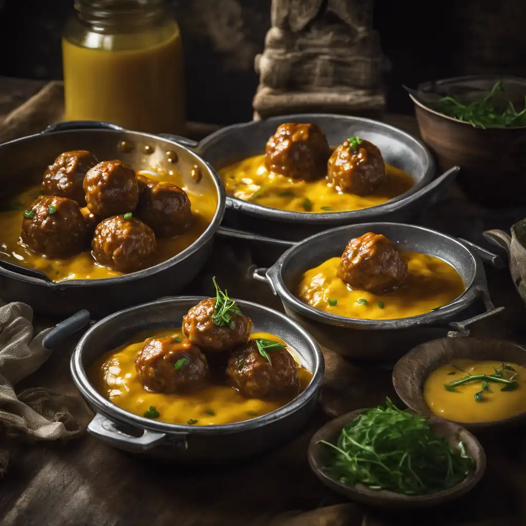 Meatballs with Mustard