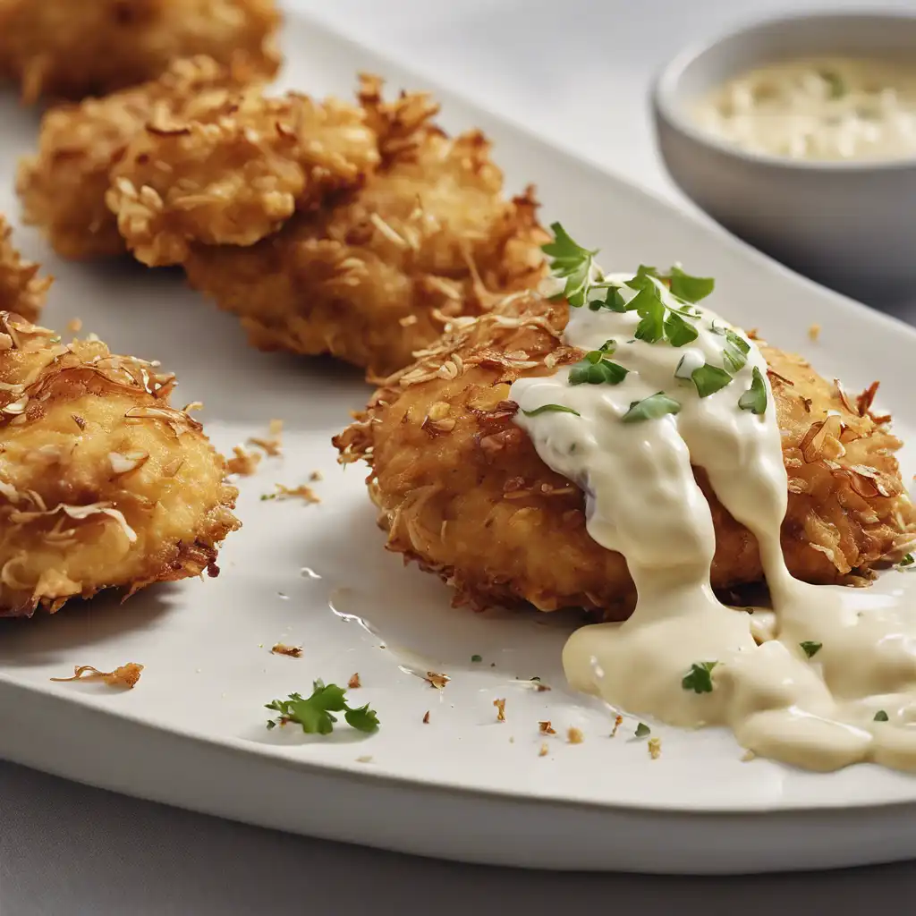 Creamy Chicken Fritters