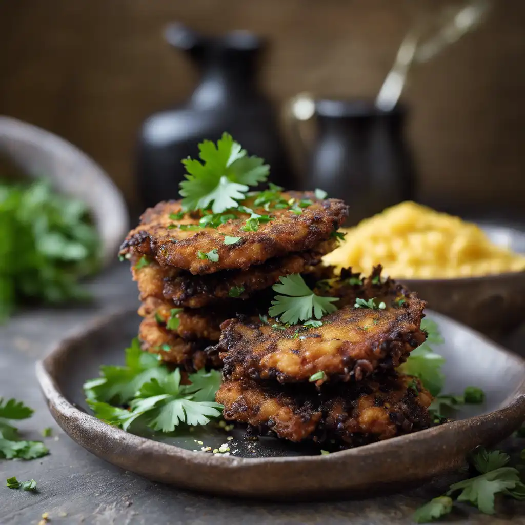 Black Bean Fritters