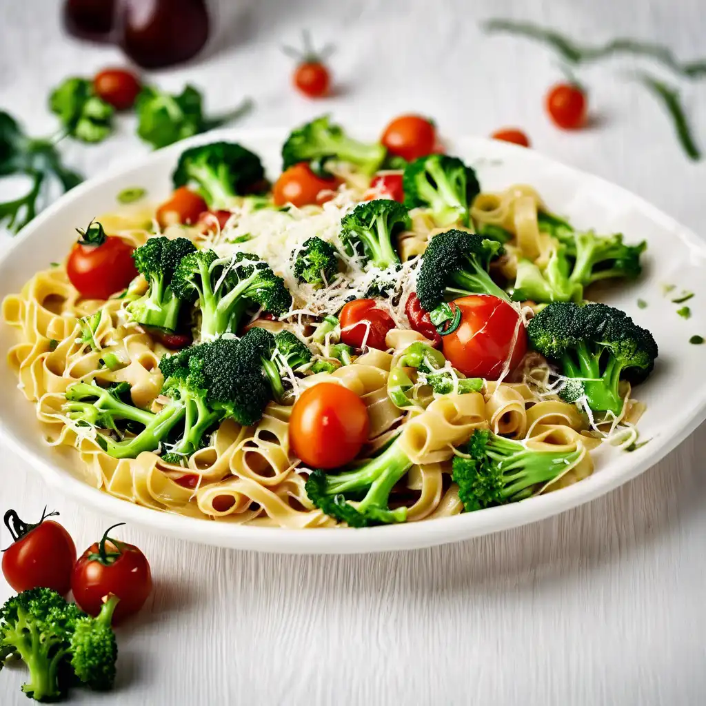 Orecchette with Broccoli and Cherry Tomato