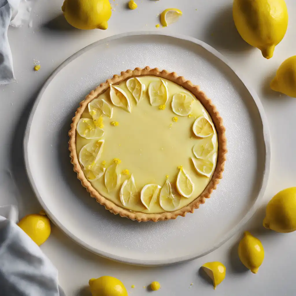 Lemon Cookie Tart