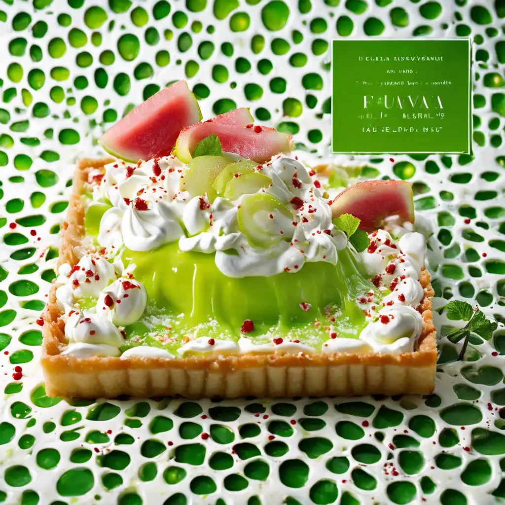 Lime and Guava Tart