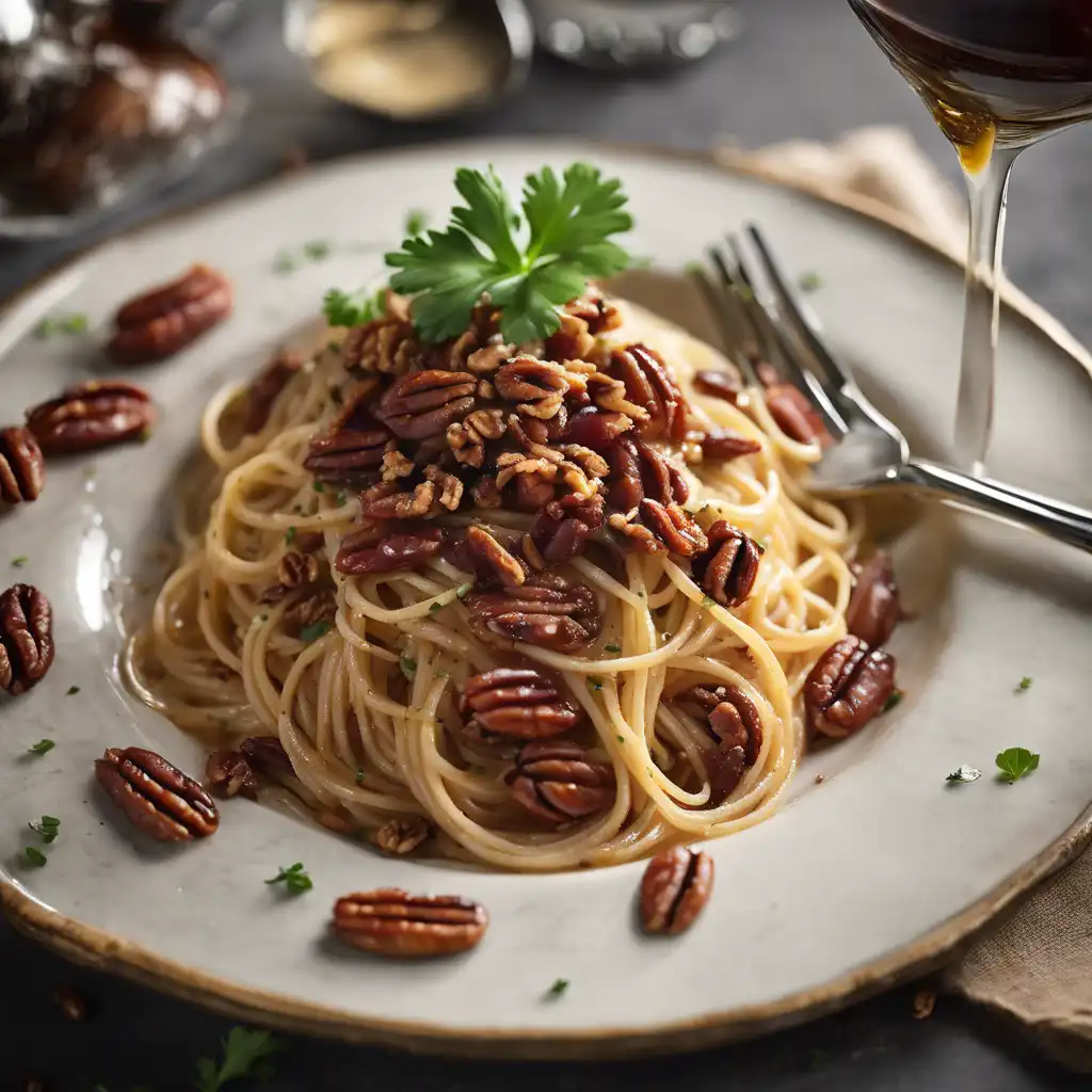 Spaghetti with Pecans