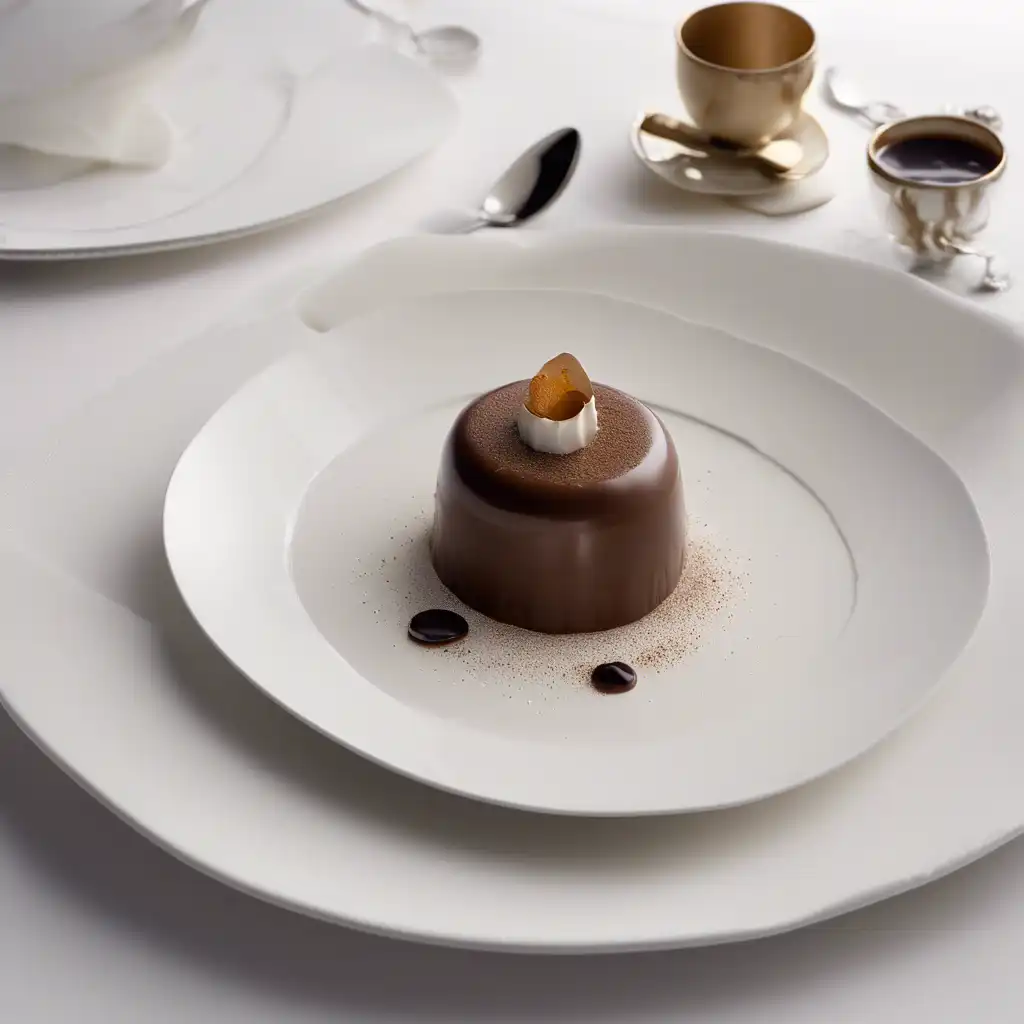 Chocolate and Coffee Bavarois