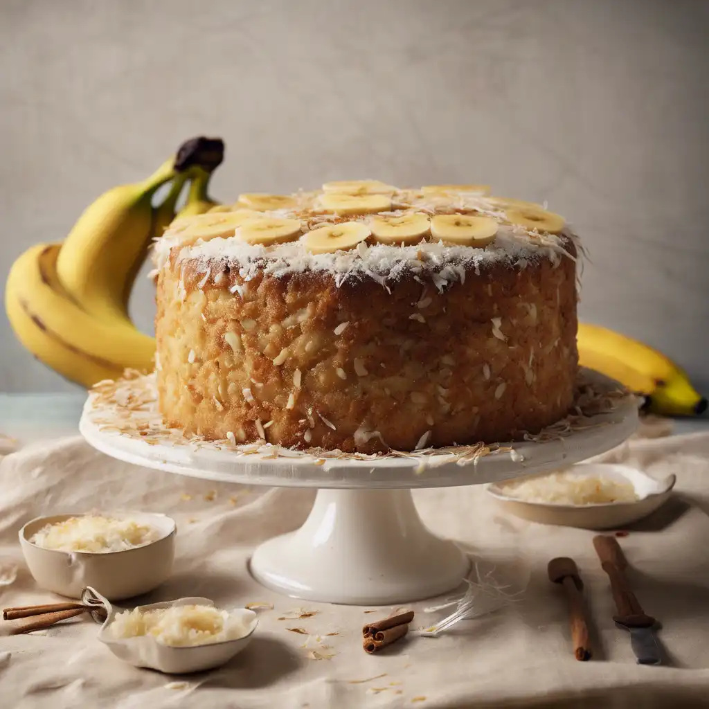 Banana and Coconut Cake