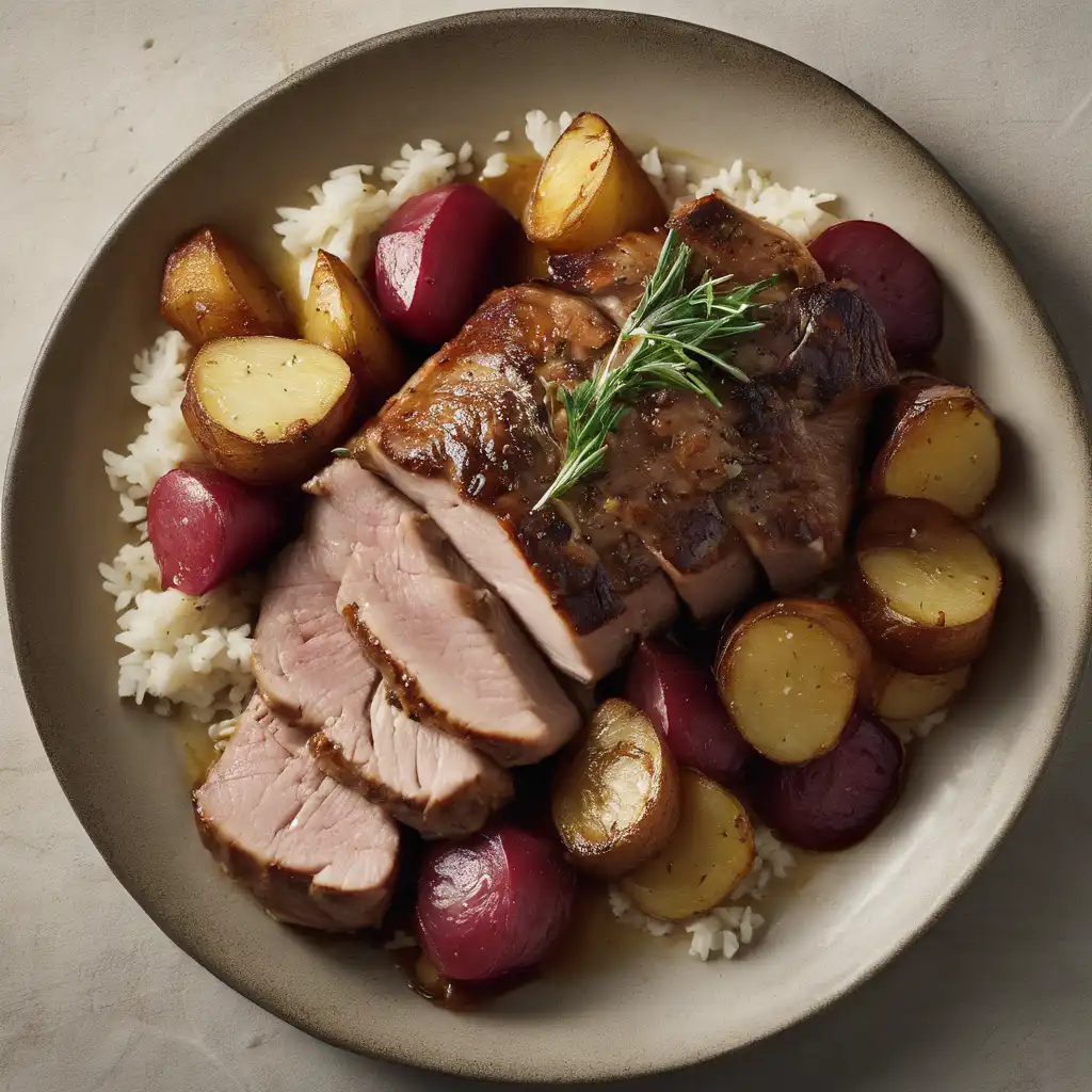 Braised Pork Loin in the Oven