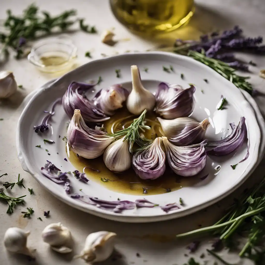 Garlic and Lavender Vinaigrette