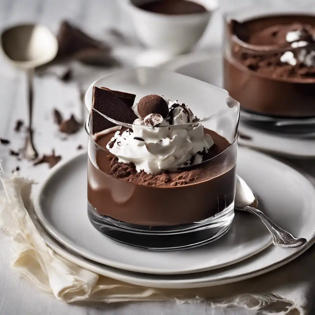 Chocolate and Condensed Milk Pudding