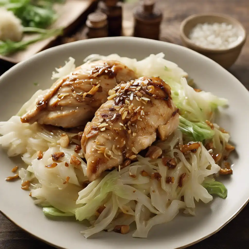 Oriental Chicken with Cabbage