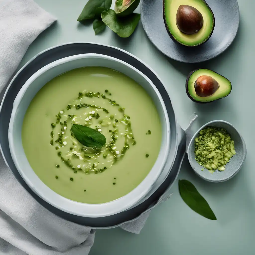 Avocado Soup with Manjerica