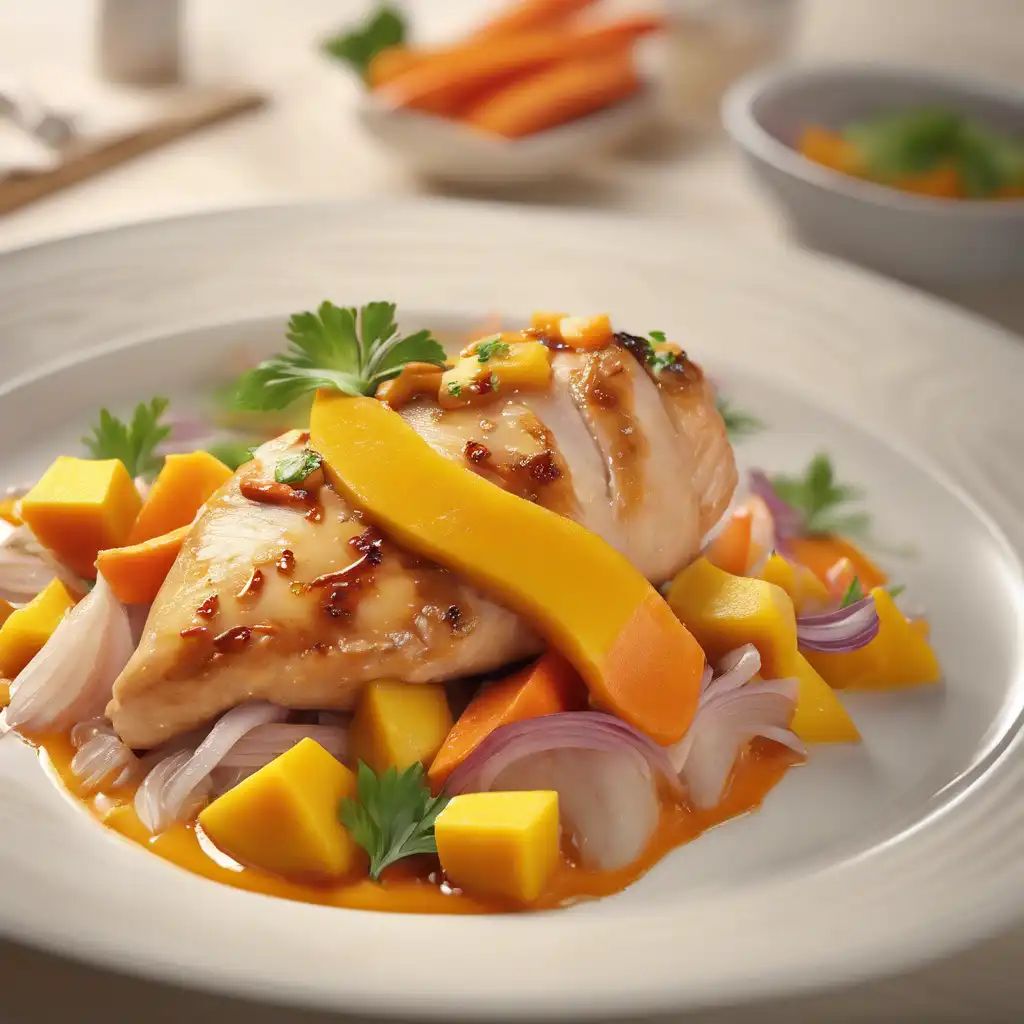 Chicken with Mango and Ginger