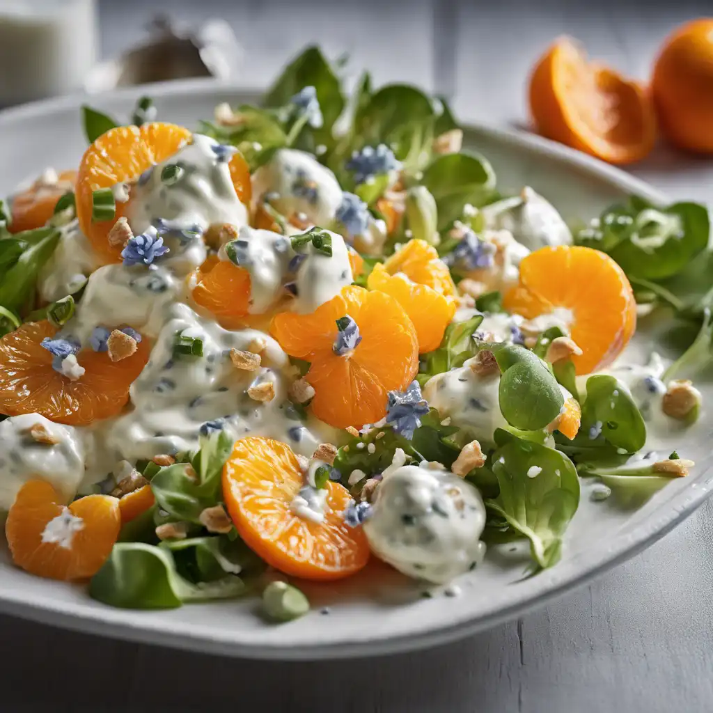 Tangerine and Gorgonzola Salad