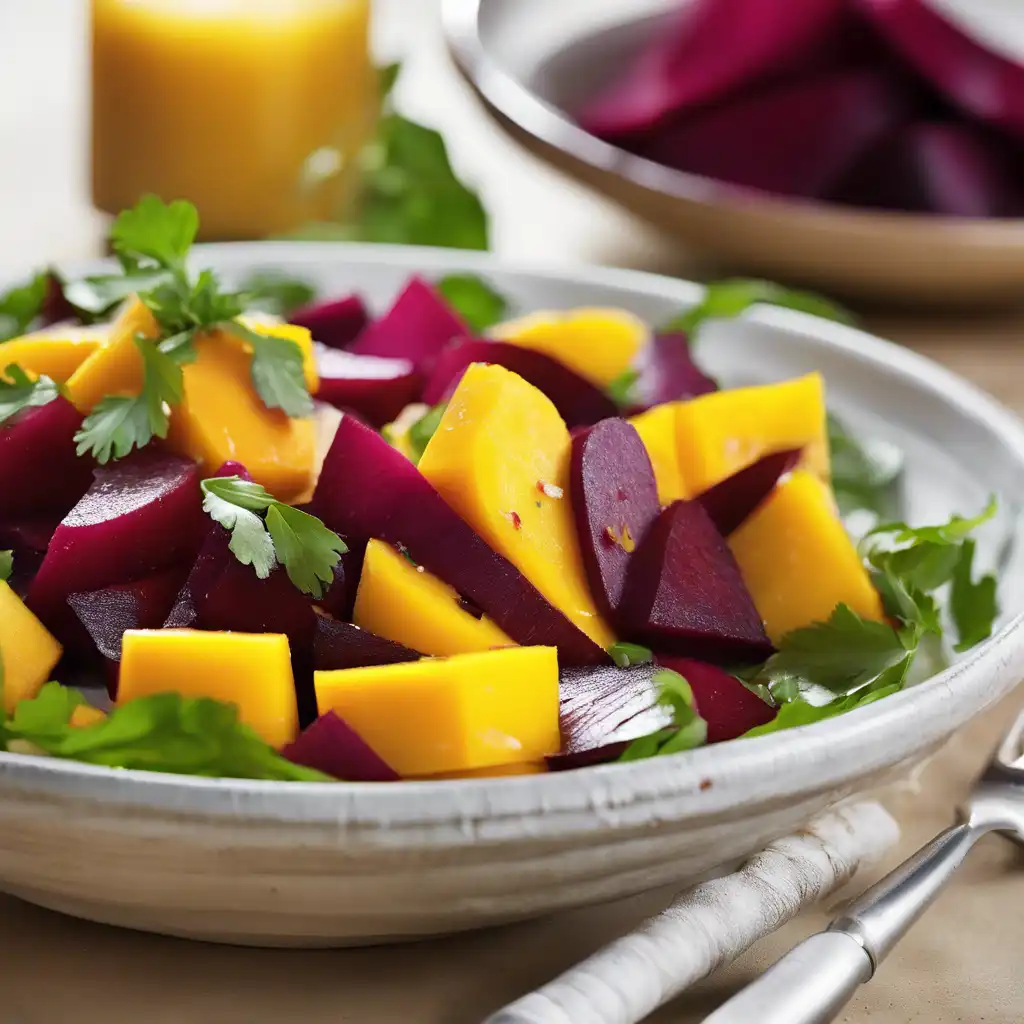 Mango and Beet Salad