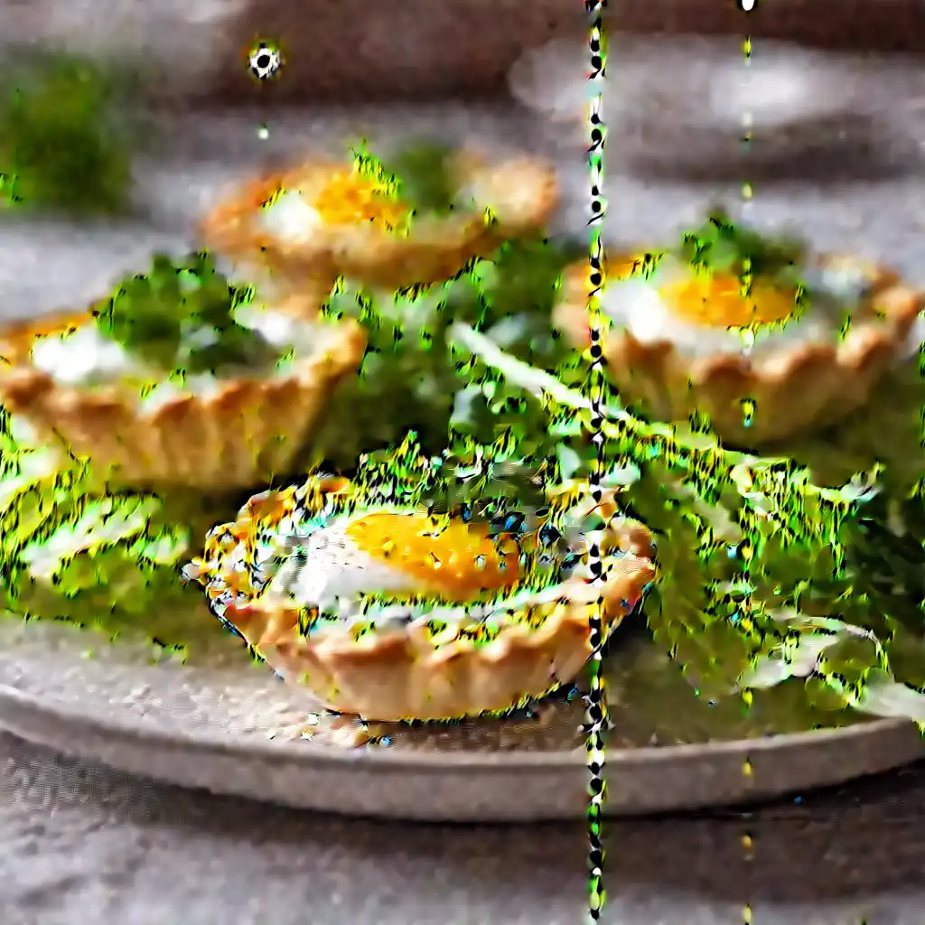 Egg, Escarole, and Ricotta Tart