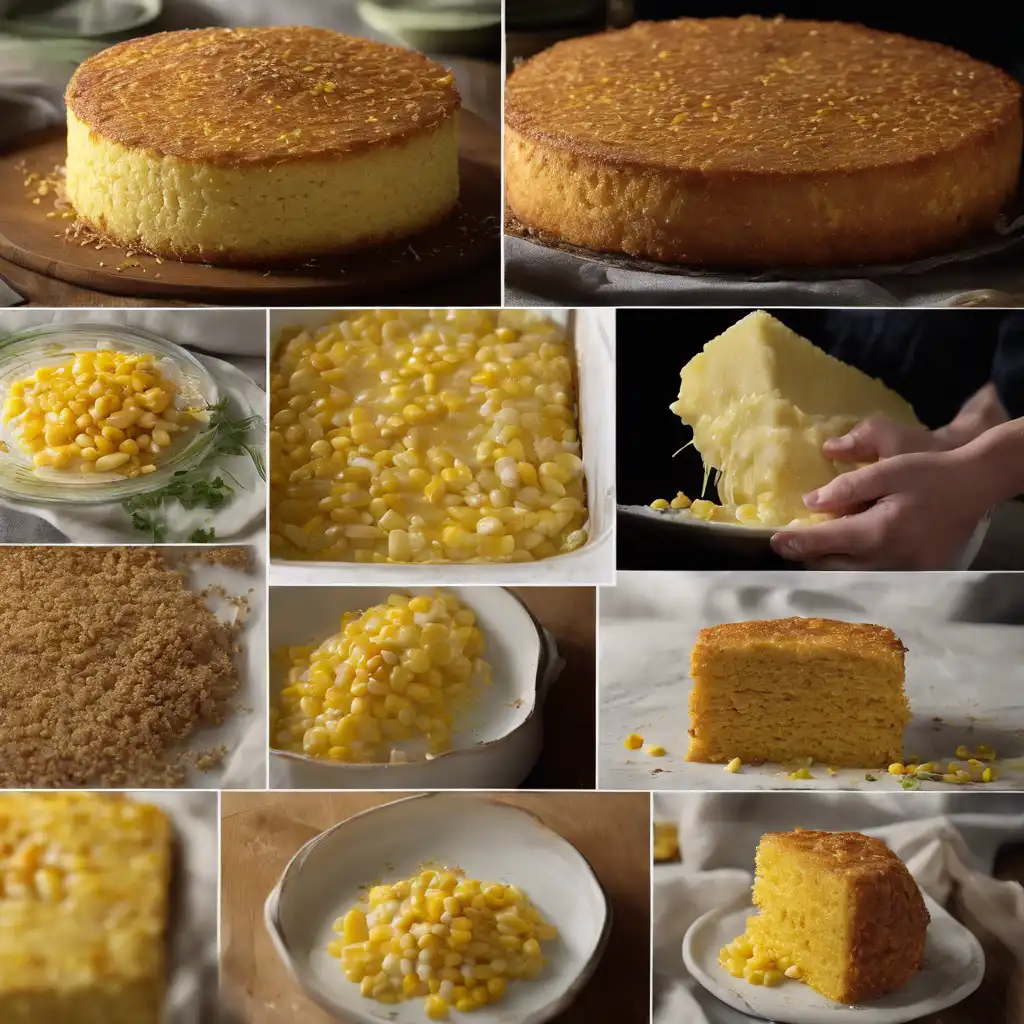 Whole Wheat Cheese and Corn Cake