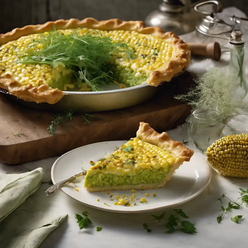 Green Corn Cream Pie