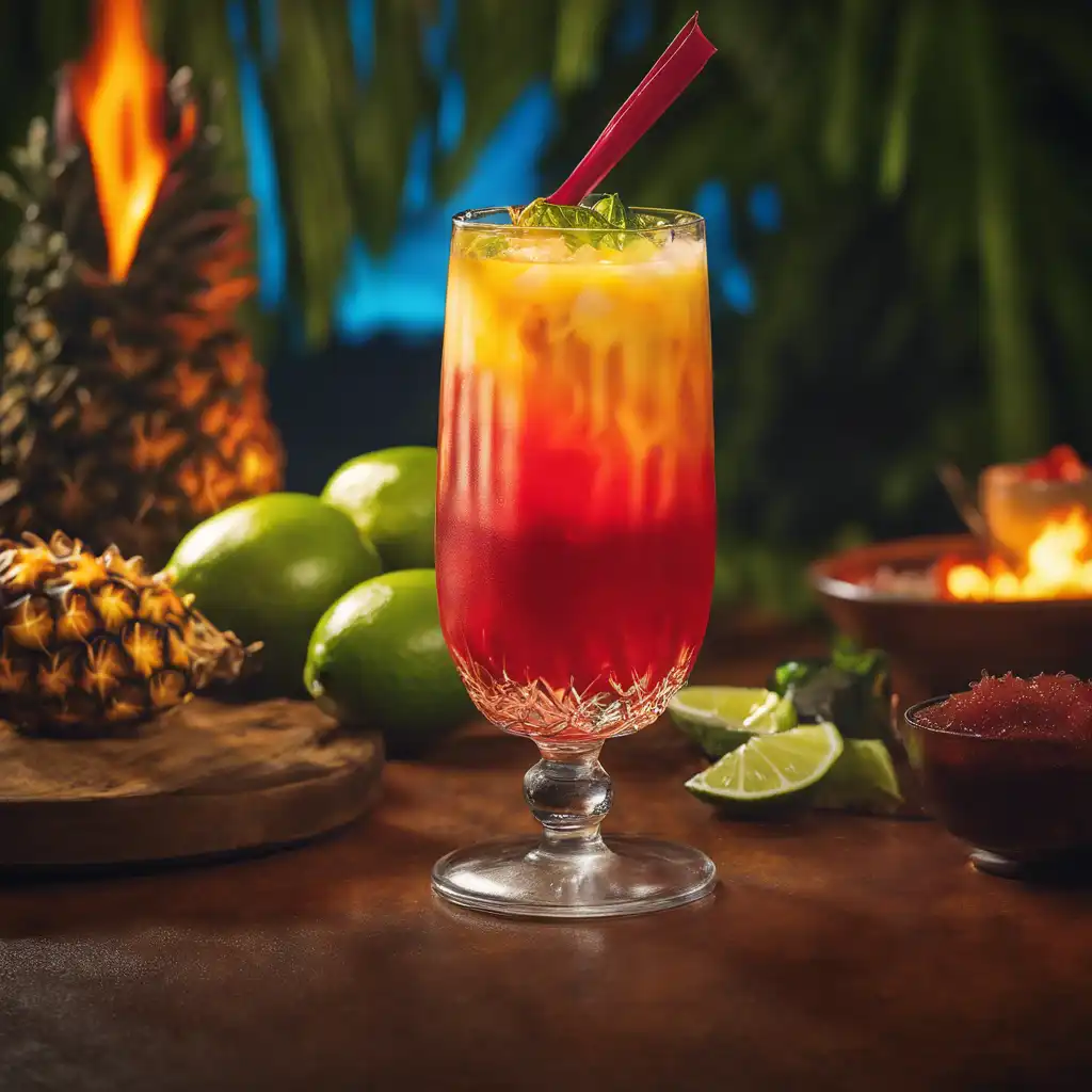 Fiery Hawaiian Libation