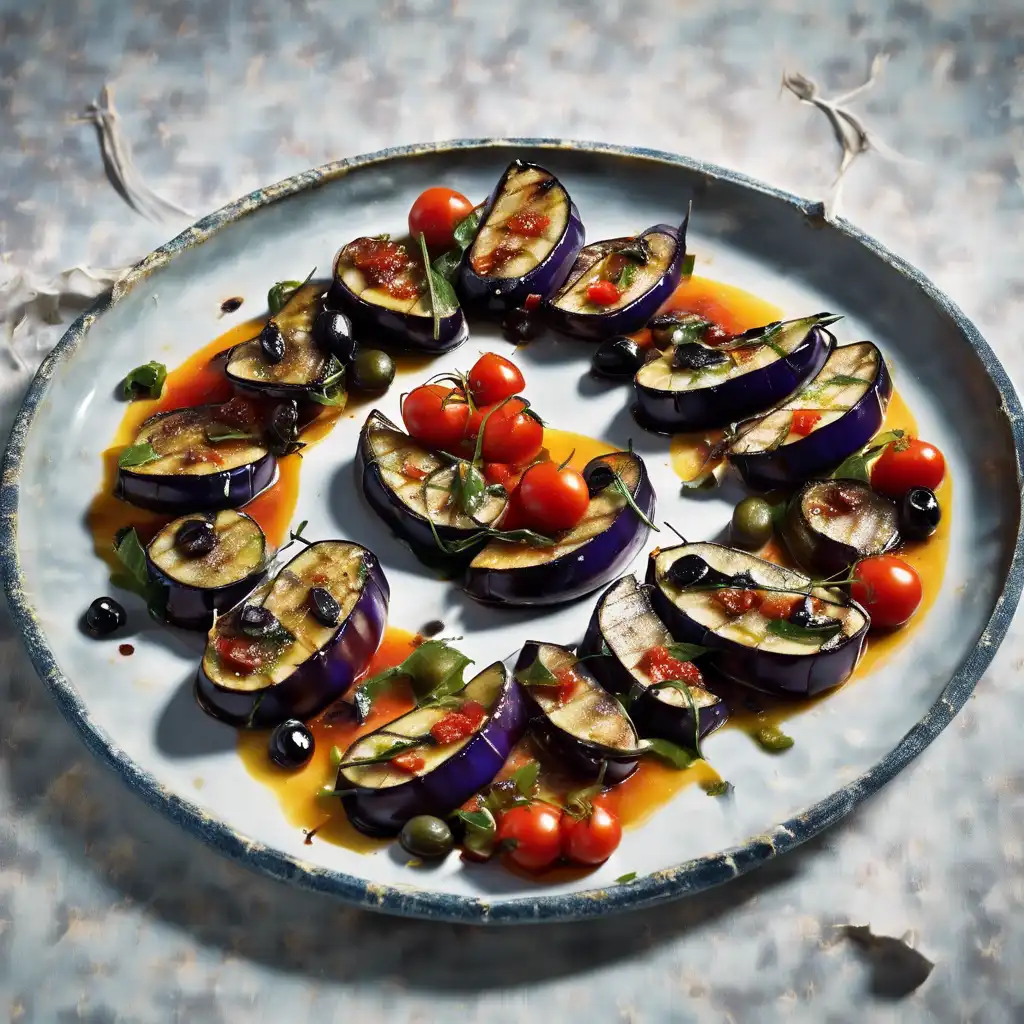 Eggplant with Tomato and Anchovy