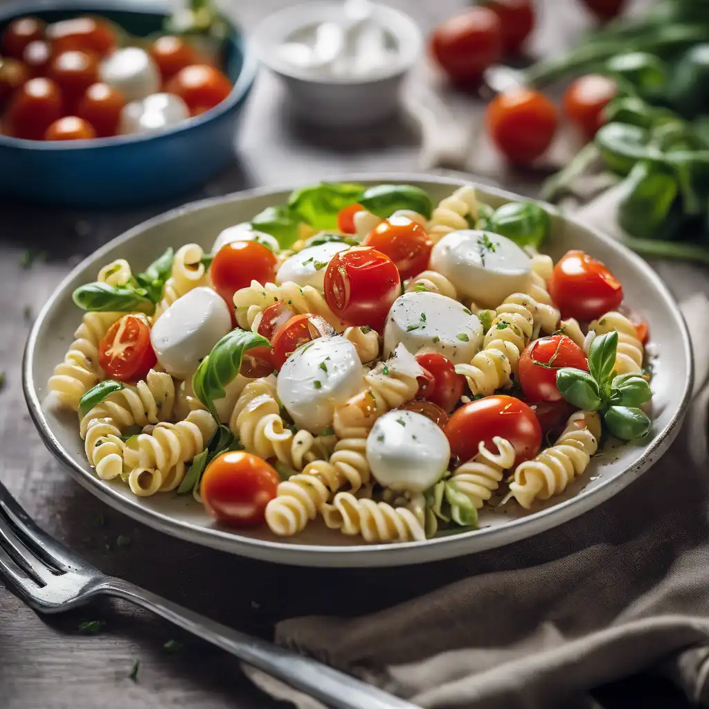 Fusilli Panzanella Salad